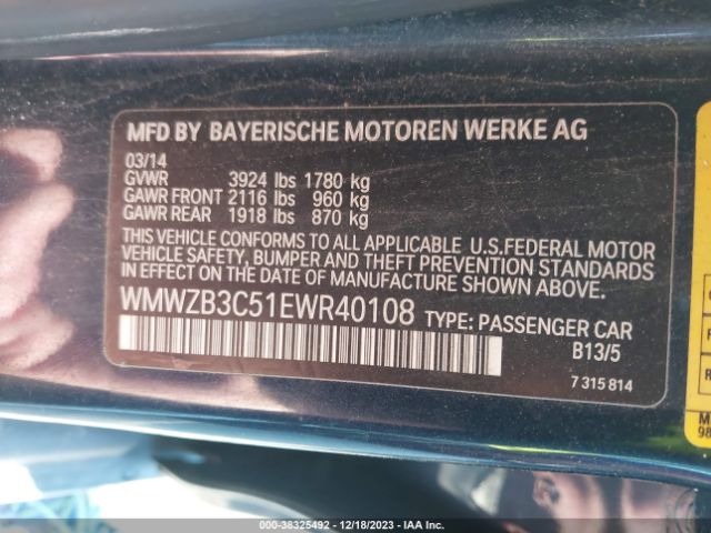 Photo 8 VIN: WMWZB3C51EWR40108 - MINI COUNTRYMAN 