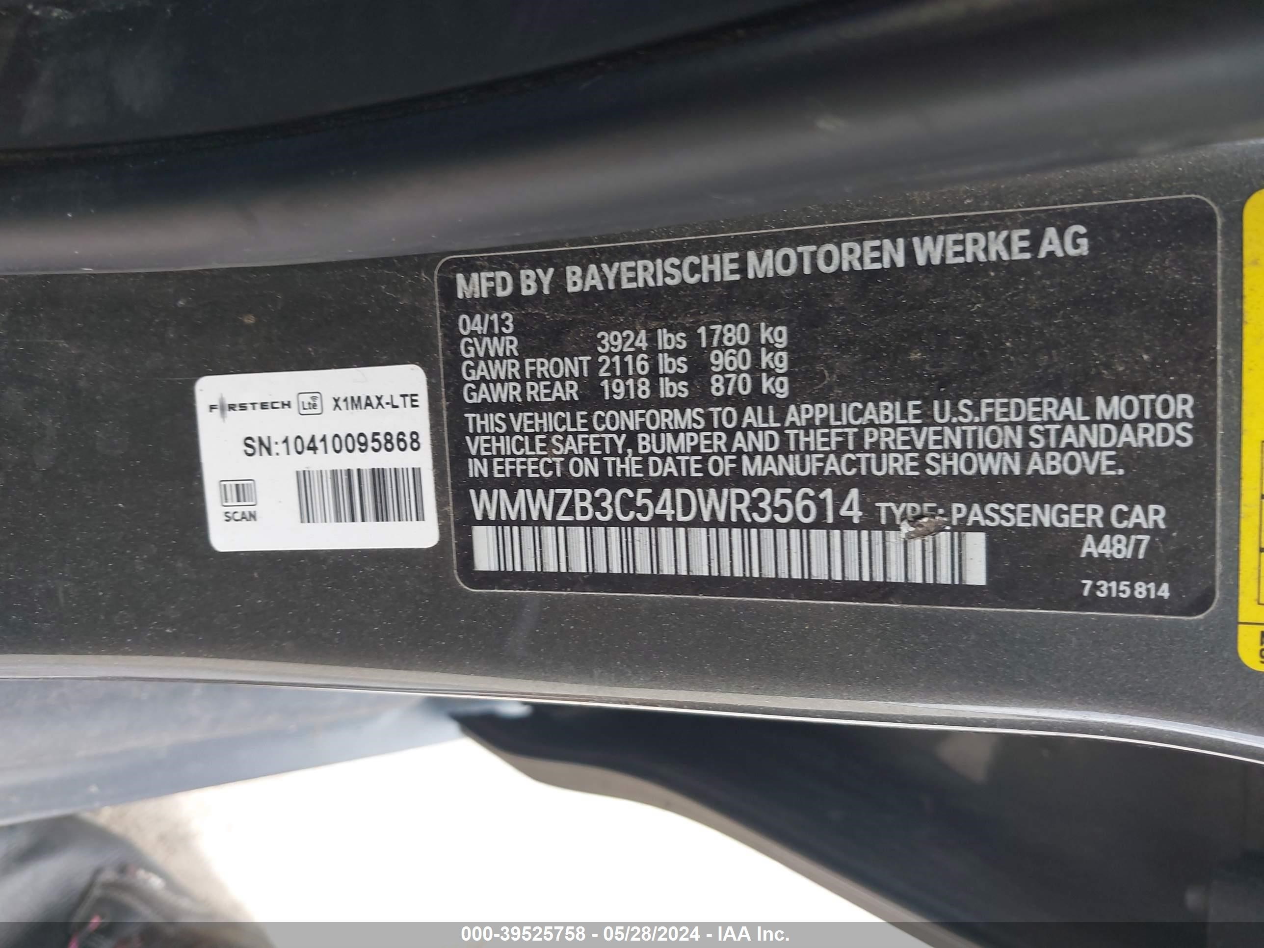 Photo 8 VIN: WMWZB3C54DWR35614 - MINI COUNTRYMAN 