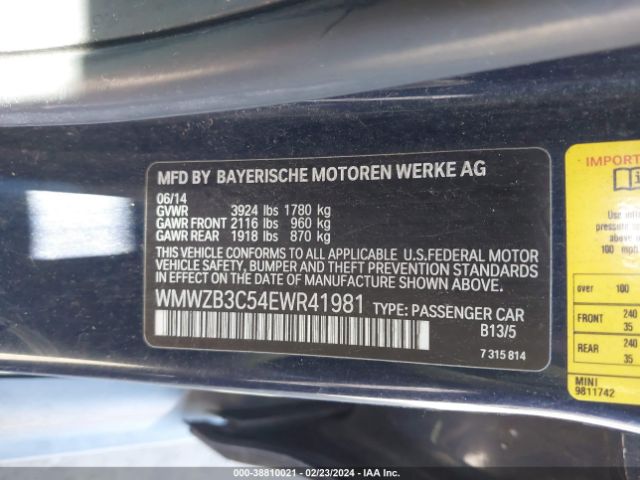 Photo 8 VIN: WMWZB3C54EWR41981 - MINI COUNTRYMAN 