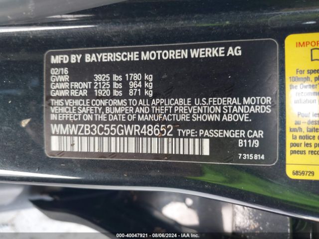 Photo 8 VIN: WMWZB3C55GWR48652 - MINI COUNTRYMAN 