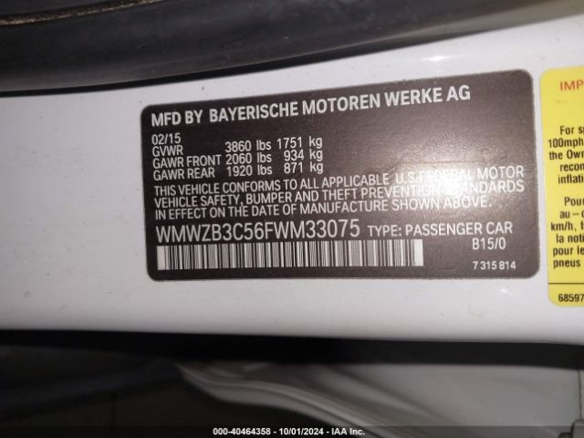 Photo 8 VIN: WMWZB3C56FWM33075 - MINI COUNTRYMAN 