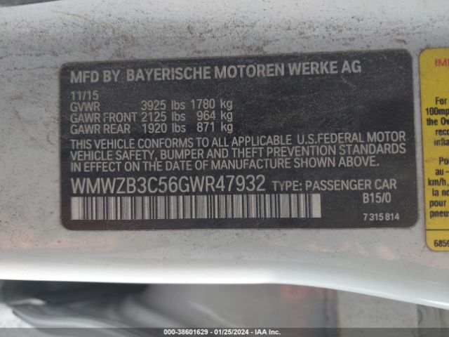 Photo 8 VIN: WMWZB3C56GWR47932 - MINI COUNTRYMAN 