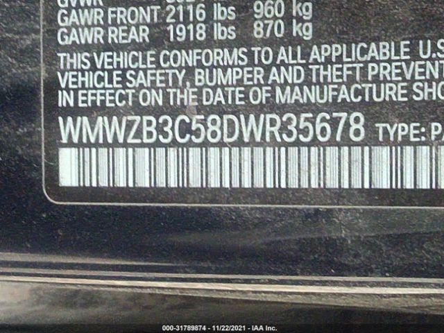 Photo 8 VIN: WMWZB3C58DWR35678 - MINI COOPER COUNTRYMAN 