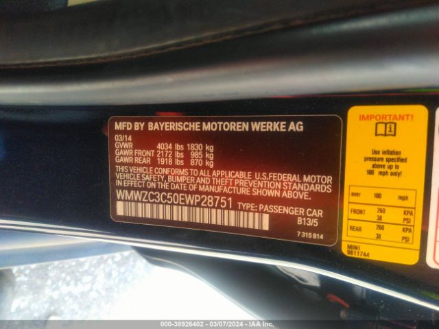 Photo 8 VIN: WMWZC3C50EWP28751 - MINI COUNTRYMAN 