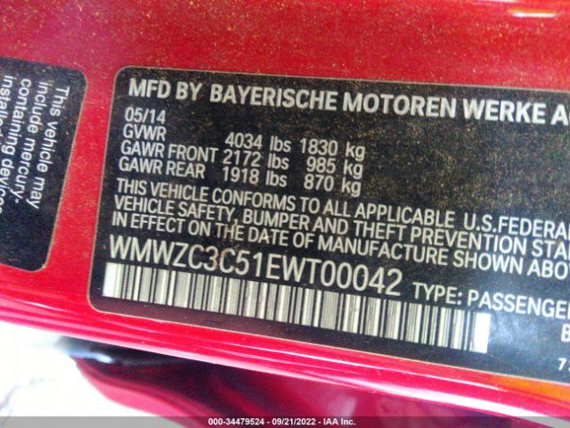 Photo 8 VIN: WMWZC3C51EWT00042 - MINI COOPER COUNTRYMAN 