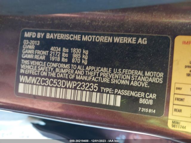 Photo 8 VIN: WMWZC3C53DWP23235 - MINI COUNTRYMAN 