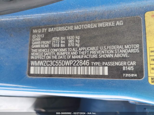 Photo 8 VIN: WMWZC3C55DWP22846 - MINI COUNTRYMAN 