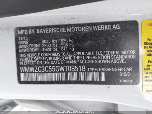 Photo 8 VIN: WMWZC3C55GWT08518 - MINI COUNTRYMAN 