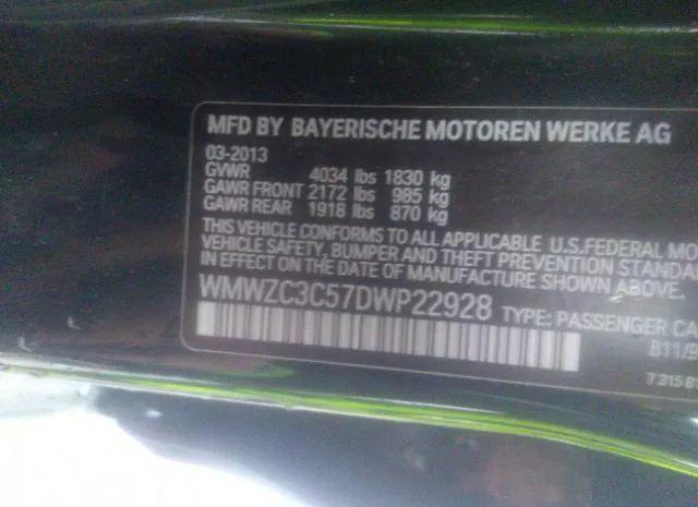 Photo 8 VIN: WMWZC3C57DWP22928 - MINI COOPER COUNTRYMAN 