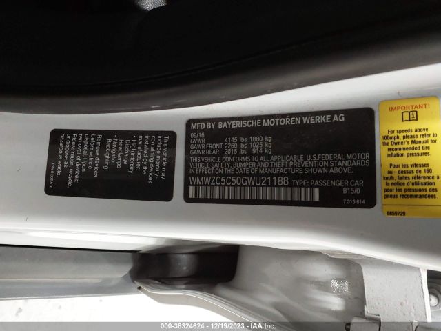 Photo 8 VIN: WMWZC5C50GWU21188 - MINI COUNTRYMAN 