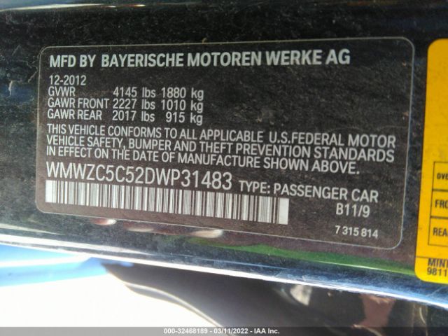 Photo 8 VIN: WMWZC5C52DWP31483 - MINI COOPER COUNTRYMAN 