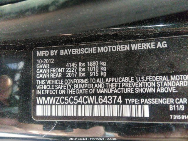 Photo 8 VIN: WMWZC5C54CWL64374 - MINI COOPER COUNTRYMAN 