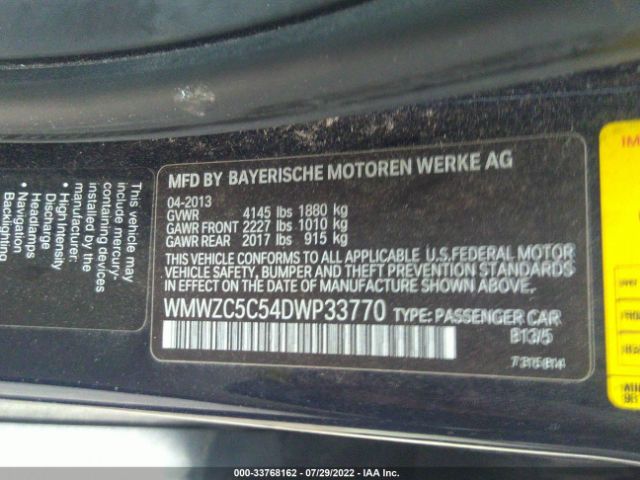 Photo 8 VIN: WMWZC5C54DWP33770 - MINI COOPER COUNTRYMAN 