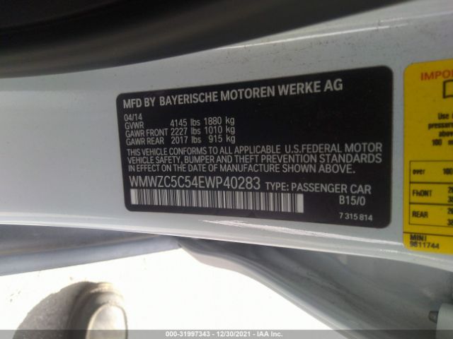 Photo 8 VIN: WMWZC5C54EWP40283 - MINI COOPER COUNTRYMAN 