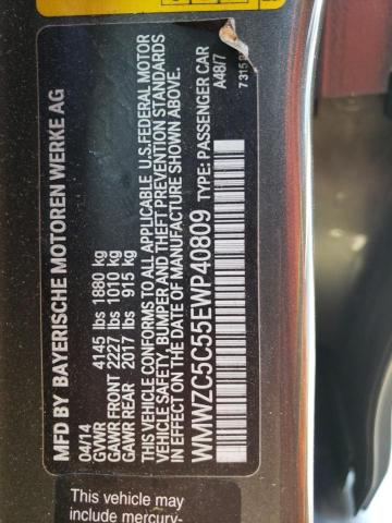 Photo 11 VIN: WMWZC5C55EWP40809 - MINI COOPER S C 