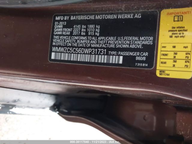 Photo 8 VIN: WMWZC5C56DWP31731 - MINI COUNTRYMAN 