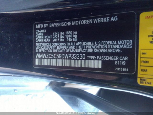 Photo 8 VIN: WMWZC5C59DWP33330 - MINI COOPER COUNTRYMAN 