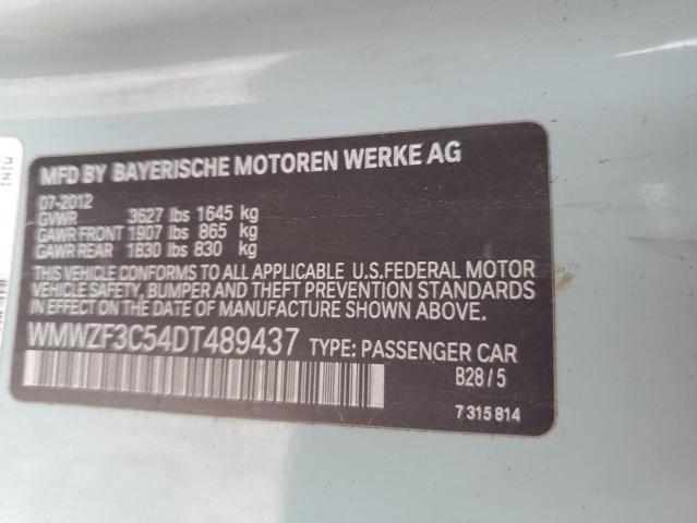 Photo 11 VIN: WMWZF3C54DT489437 - MINI COOPER CLU 