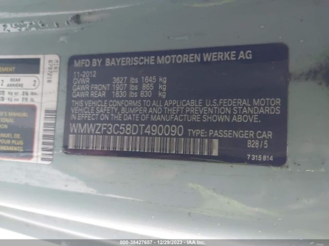 Photo 8 VIN: WMWZF3C58DT490090 - MINI CLUBMAN 