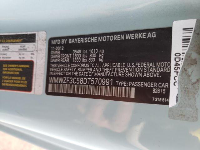 Photo 9 VIN: WMWZF3C58DT570991 - MINI COOPER CLU 