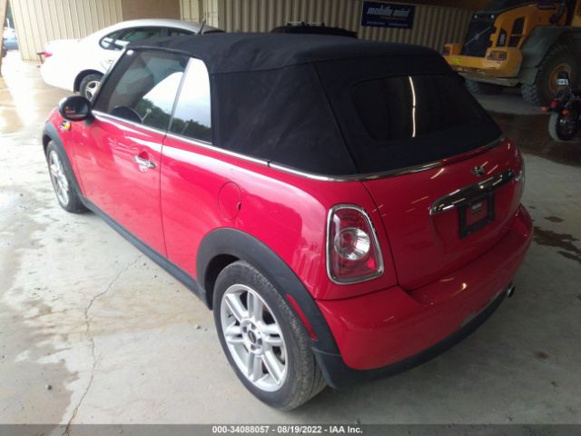 Photo 2 VIN: WMWZN3C51BT133298 - MINI COOPER CONVERTIBLE 