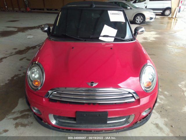 Photo 5 VIN: WMWZN3C51BT133298 - MINI COOPER CONVERTIBLE 