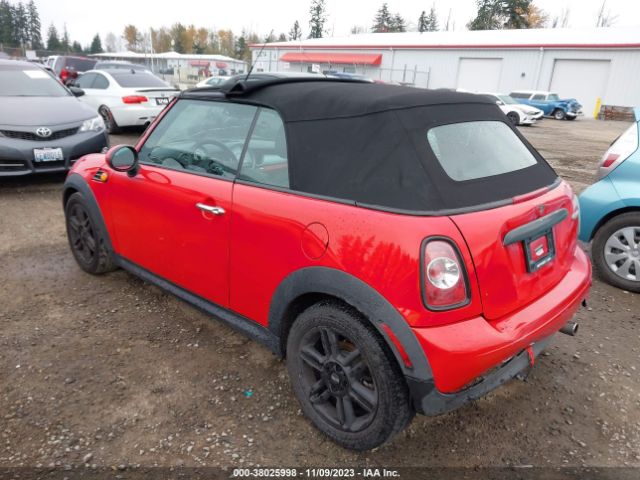 Photo 2 VIN: WMWZN3C51BT133303 - MINI COOPER CONVERTIBLE 