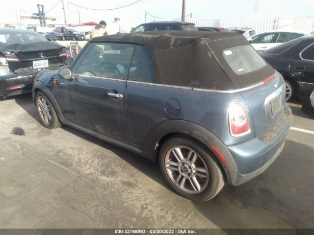 Photo 2 VIN: WMWZN3C52BTZ78029 - MINI COOPER CONVERTIBLE 