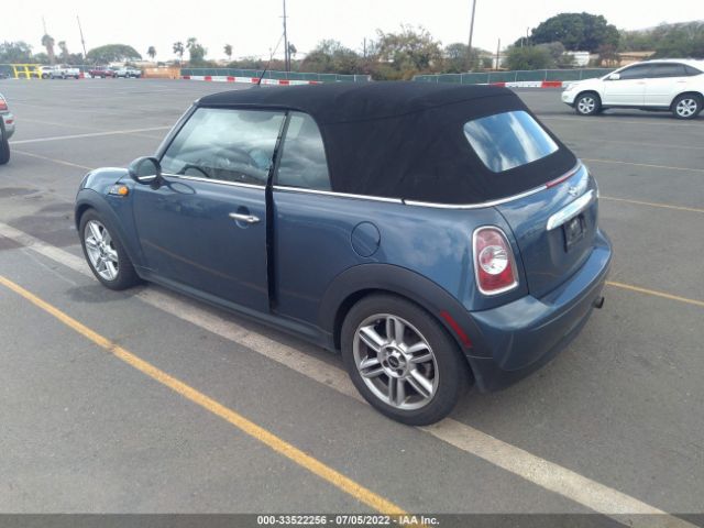 Photo 2 VIN: WMWZN3C54BTZ78176 - MINI COOPER CONVERTIBLE 