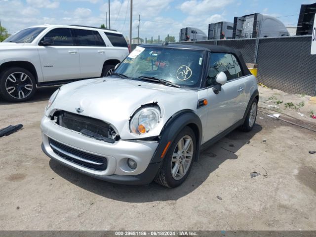 Photo 1 VIN: WMWZN3C57CT134800 - MINI COOPER CONVERTIBLE 