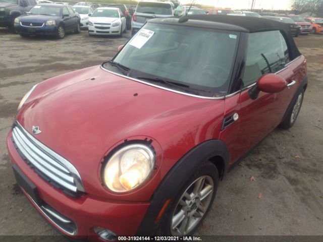 Photo 1 VIN: WMWZN3C58BT133718 - MINI COOPER CONVERTIBLE 