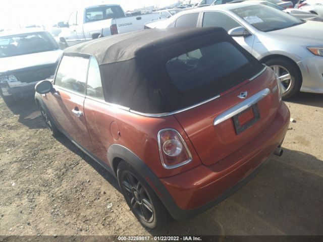 Photo 2 VIN: WMWZN3C59BTZ78206 - MINI COOPER CONVERTIBLE 