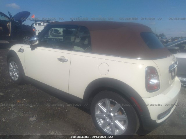 Photo 2 VIN: WMWZP3C53BT249533 - MINI COOPER CONVERTIBLE 