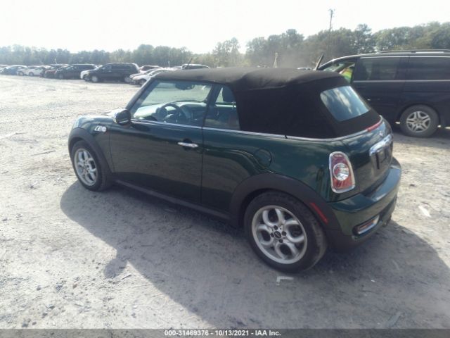 Photo 2 VIN: WMWZP3C53BT249578 - MINI COOPER CONVERTIBLE 