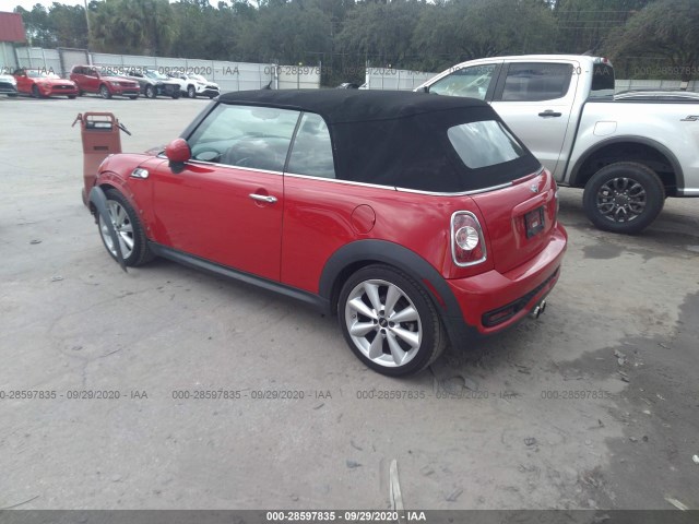 Photo 2 VIN: WMWZP3C53CT250537 - MINI COOPER CONVERTIBLE 