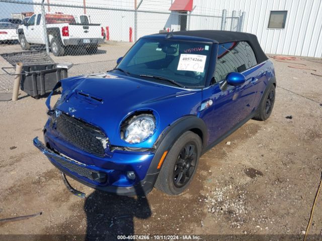 Photo 1 VIN: WMWZP3C58F2A91463 - MINI COOPER CONVERTIBLE 