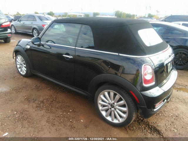 Photo 2 VIN: WMWZP3C59BTX83538 - MINI COOPER CONVERTIBLE 