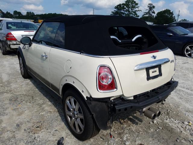 Photo 2 VIN: WMWZP3C59BTX83622 - MINI COOPER CONVERTIBLE 