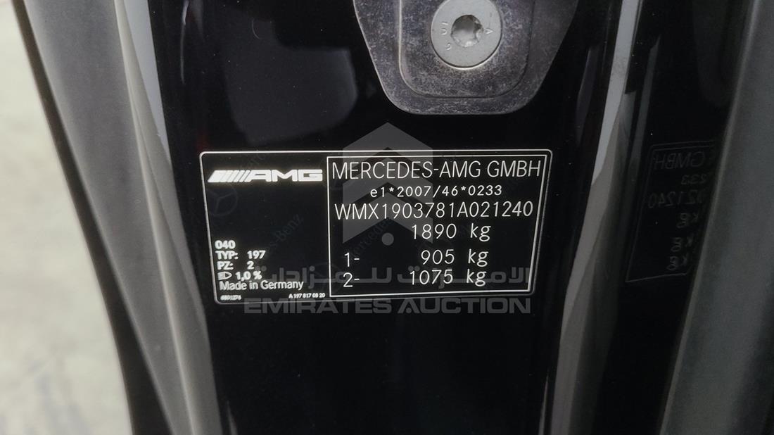 Photo 3 VIN: WMX1903781A021240 - MERCEDES GT 