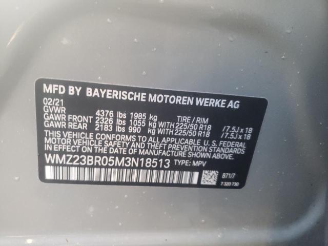 Photo 9 VIN: WMZ23BR05M3N18513 - MINI COOPER COU 