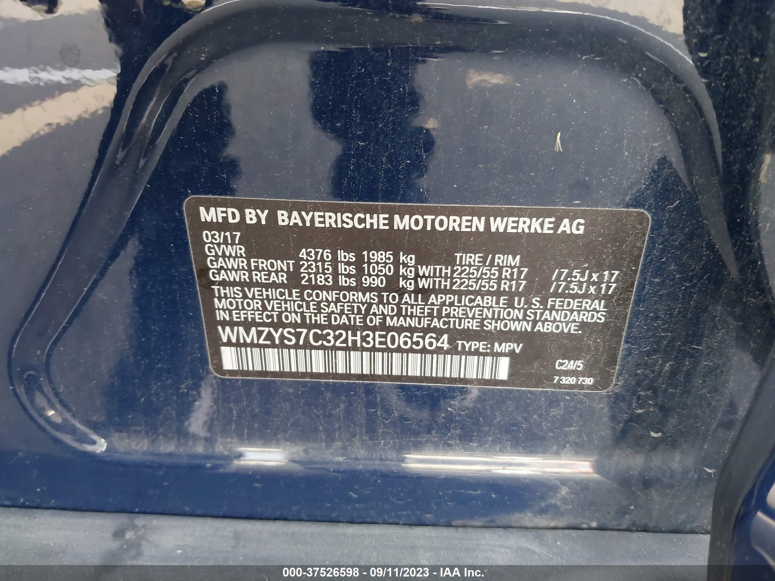 Photo 8 VIN: WMZYS7C32H3E06564 - MINI COUNTRYMAN 