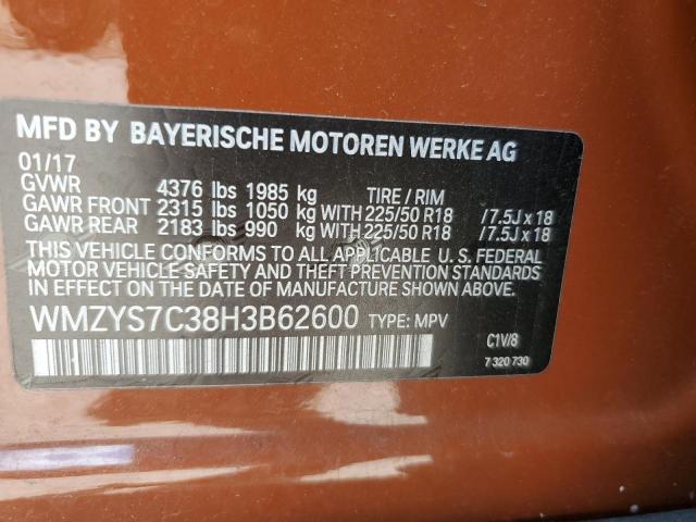 Photo 12 VIN: WMZYS7C38H3B62600 - MINI COOPER 