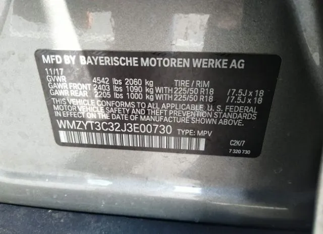 Photo 8 VIN: WMZYT3C32J3E00730 - MINI COUNTRYMAN 