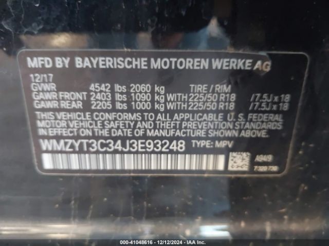 Photo 8 VIN: WMZYT3C34J3E93248 - MINI COUNTRYMAN 