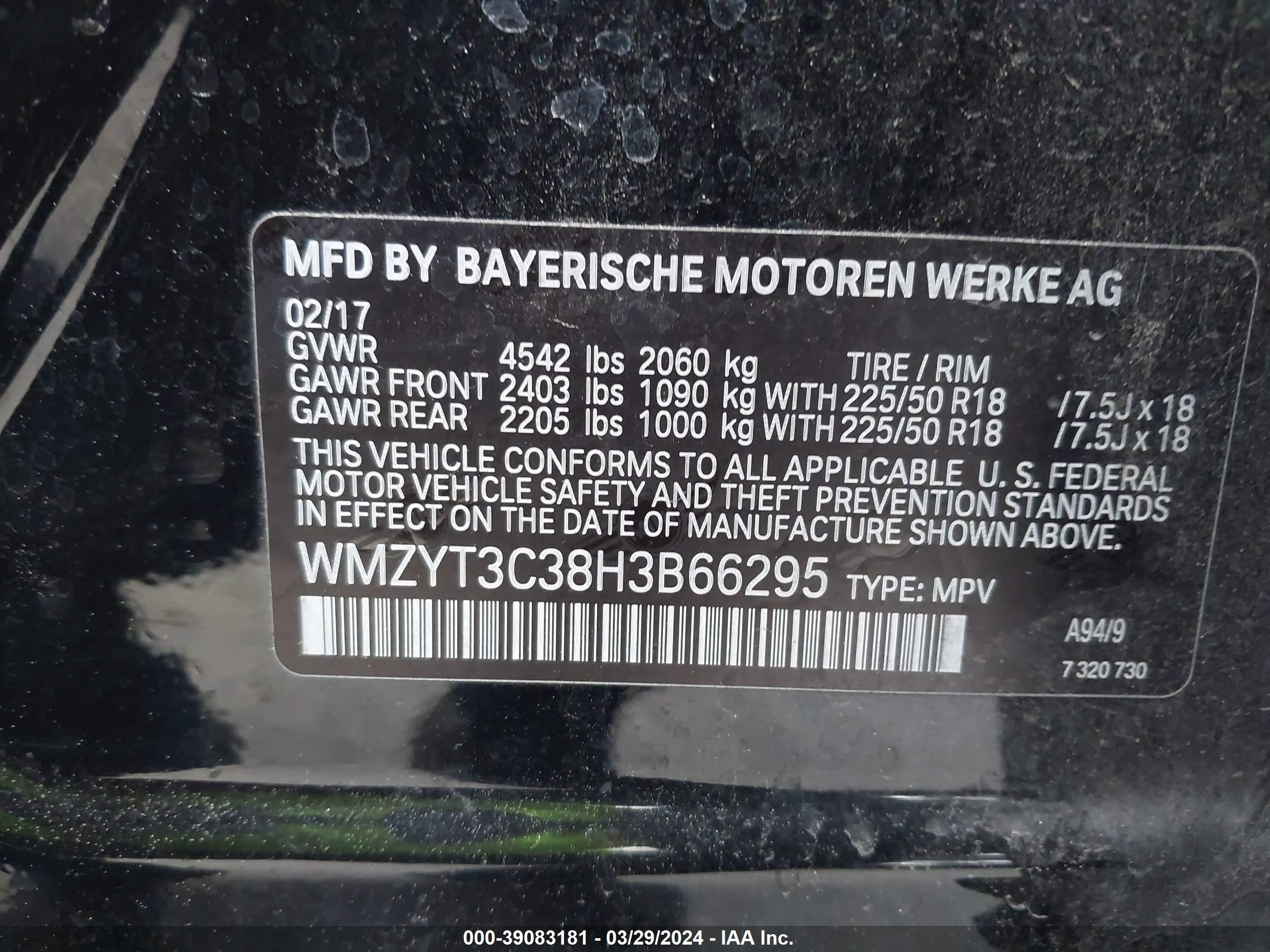 Photo 8 VIN: WMZYT3C38H3B66295 - MINI COUNTRYMAN 