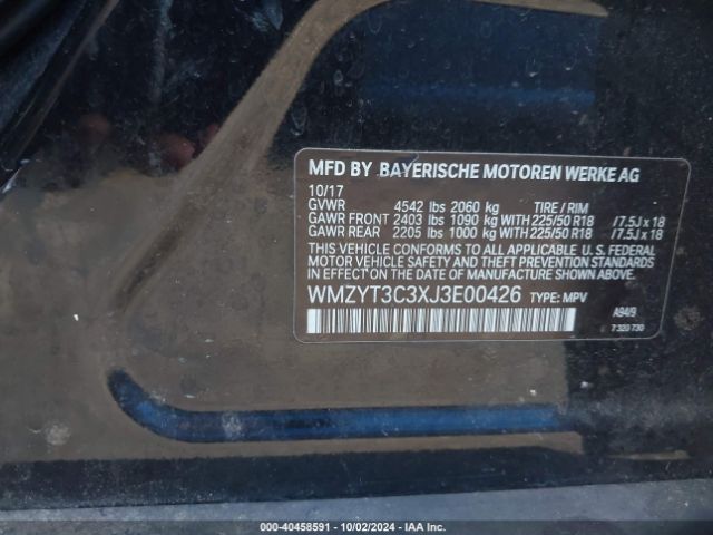 Photo 8 VIN: WMZYT3C3XJ3E00426 - MINI COUNTRYMAN 