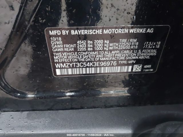 Photo 8 VIN: WMZYT3C54K3E96976 - MINI COUNTRYMAN 