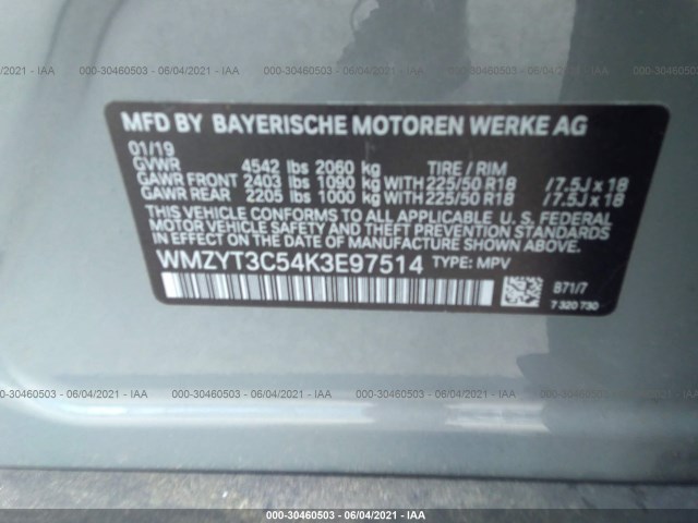 Photo 8 VIN: WMZYT3C54K3E97514 - MINI COUNTRYMAN 