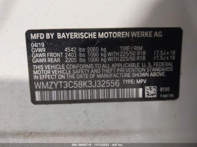 Photo 8 VIN: WMZYT3C58K3J32556 - MINI COUNTRYMAN 