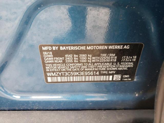 Photo 9 VIN: WMZYT3C59K3E95614 - MINI COUNTRYMAN 